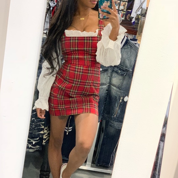 Tartan Mini Dress - Picture 3 of 7